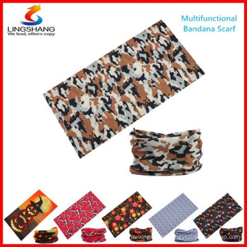 LSB-0180 quickly absorb outdoor sports seamless bandana military microfiber tube headwear